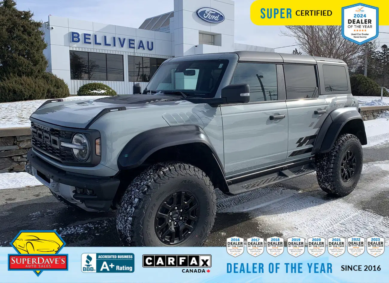 2024 Ford BRONCO RAPTOR